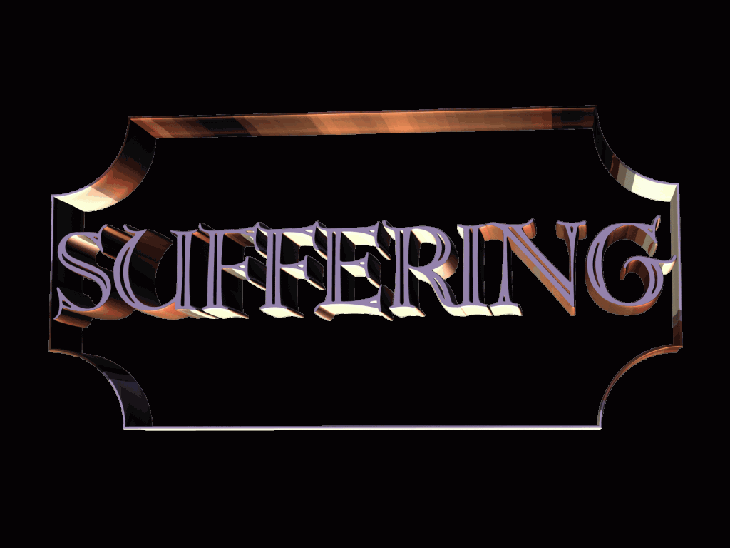 Suffering can come anywhere, any time, right in the middle of what we are doing.