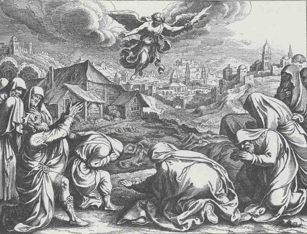 Angel Over the Threshing-floor of Araunah